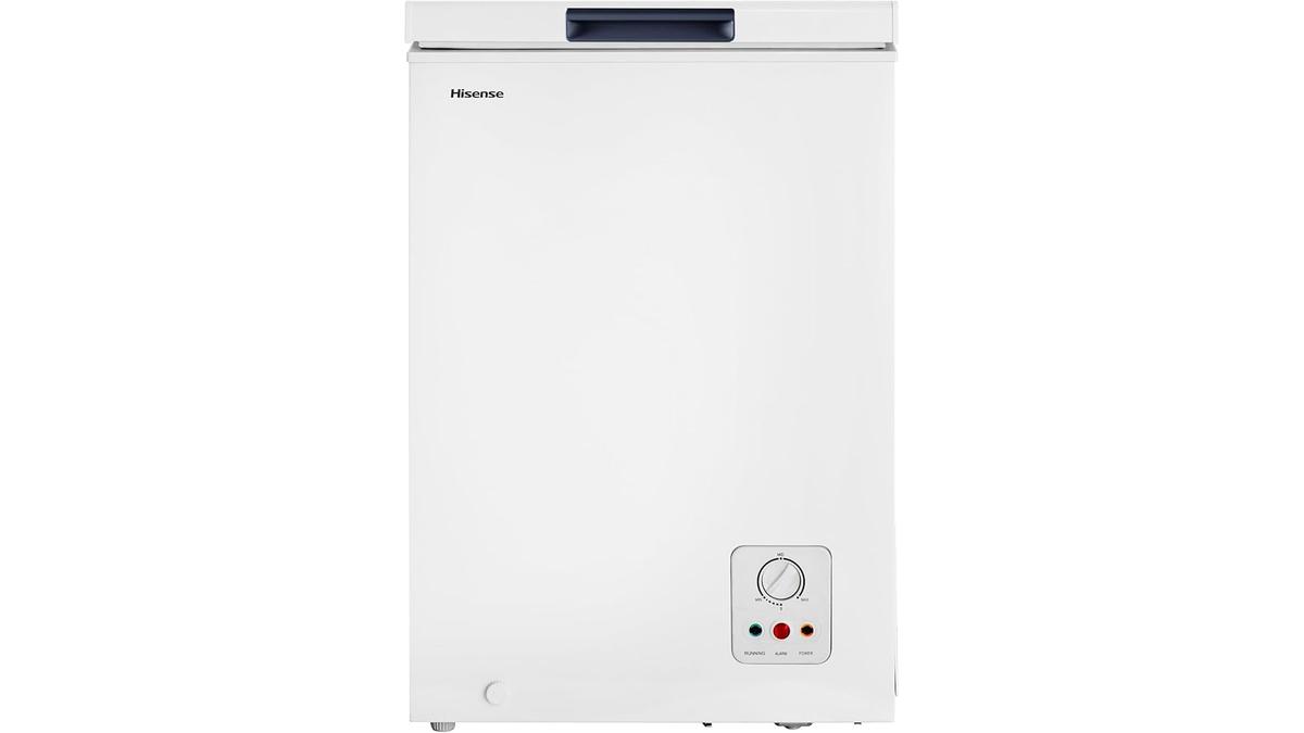 Congelatore a Pozzo Hisense 95L Silenzioso 40dB Bianco 54.6×47.9×85.4 cm