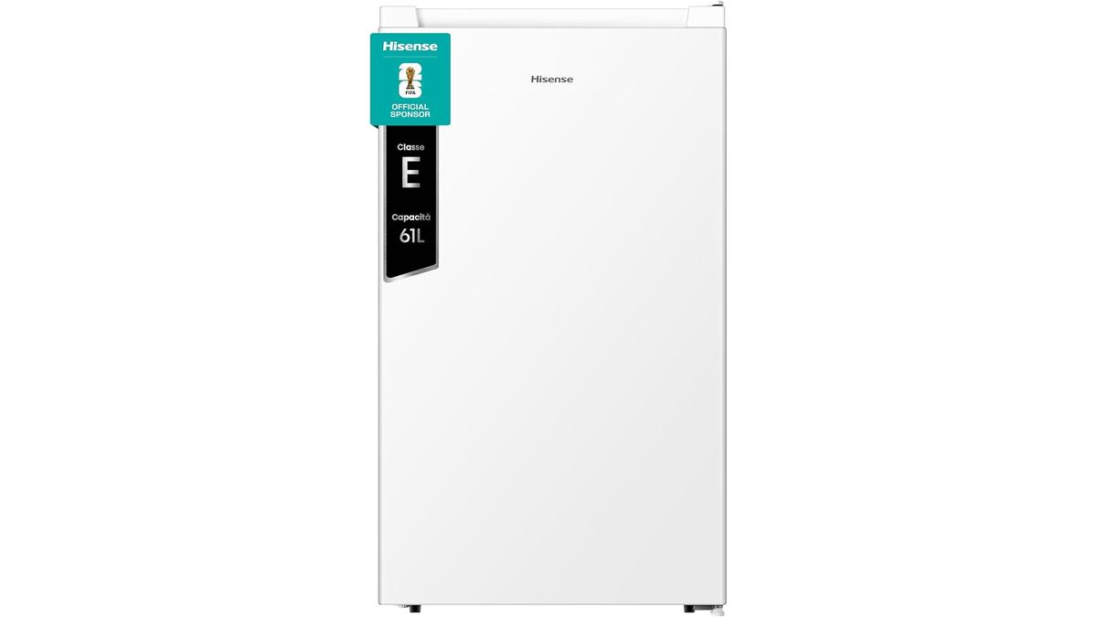 Congelatore monoporta Hisense FV78D4AWE 61L 3 Cassetti Classe E Bianco