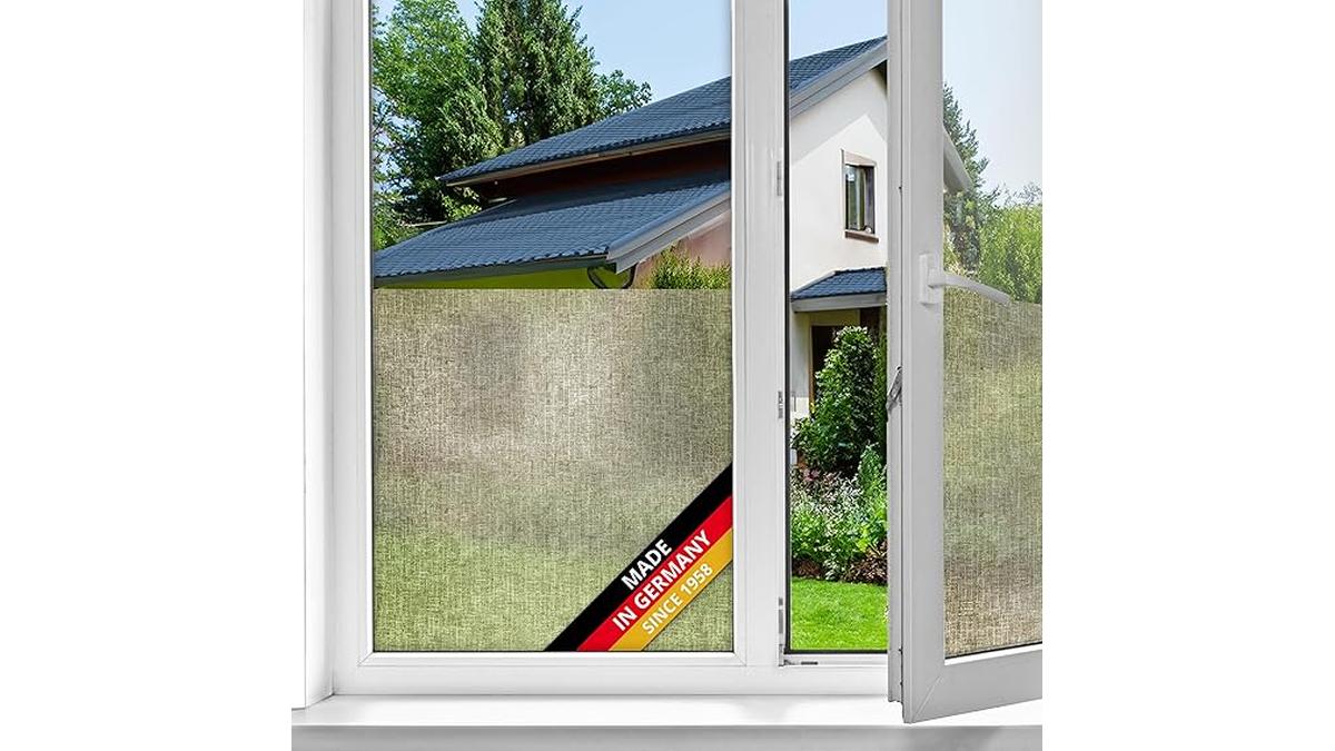 D-C-Fix Pellicola Statica Moderno Texido 90cm×1.5m Finestra Oscurante Decorativa