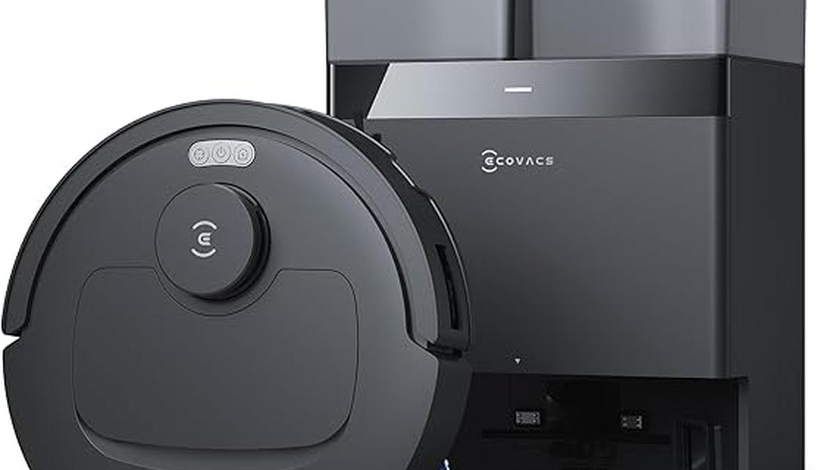 ECOVACS DEEBOT T30C OMNI Gen2 Robot Aspirapolvere Lavapavimenti 25000Pa ZeroTangle 3 TruEdge 2 TrueMapping 2 Stazione OMNI AllinOne Nero