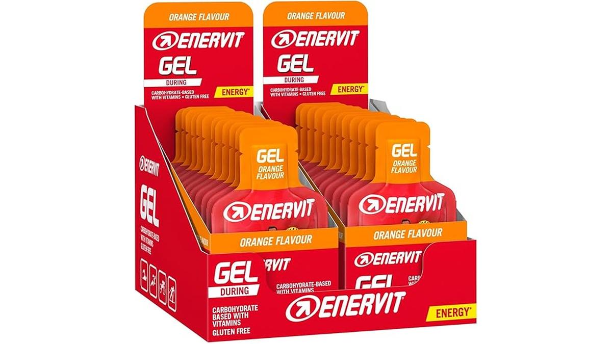 Enervit Gel Energetico Arancia Vegan Alta Densità 24 Pack 25ml