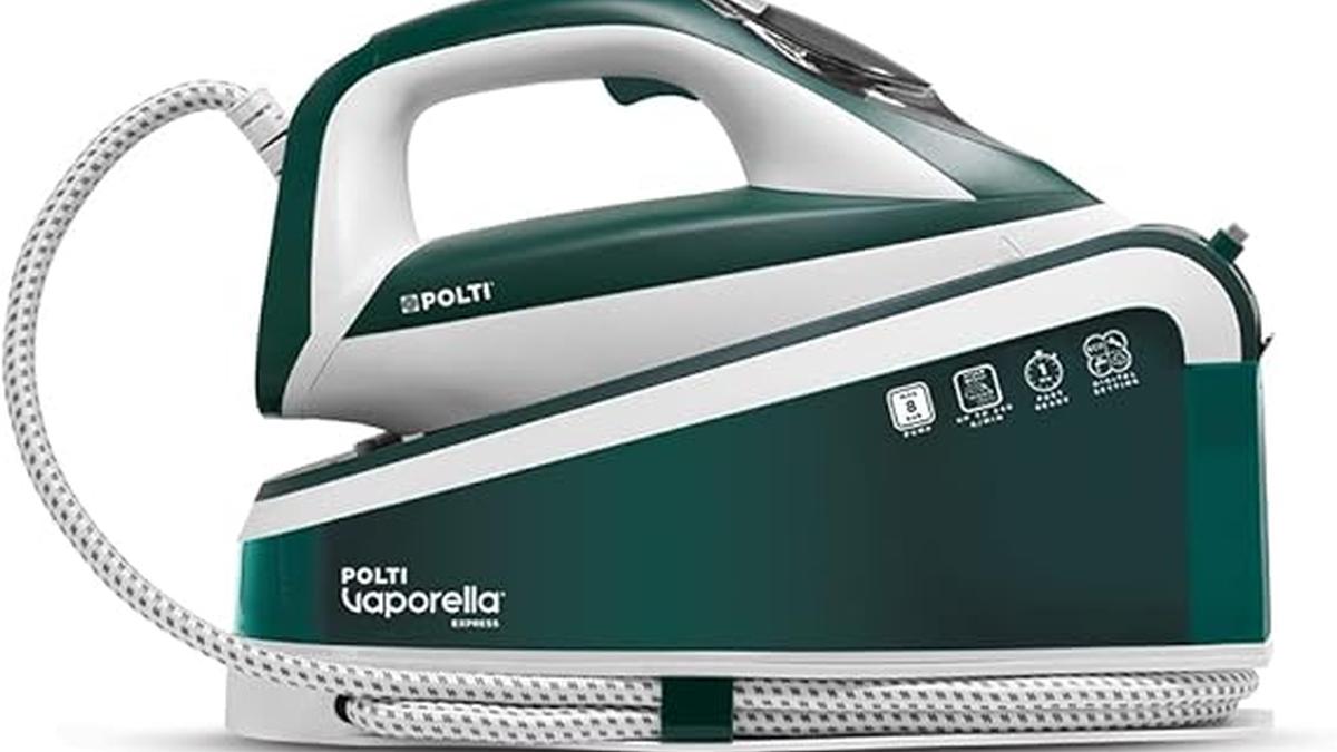 Ferro da Stiro Generatore Vapore Polti Vaporella Express VE30.20 2200W 8Bar Eco One Temperature Verde Bianco