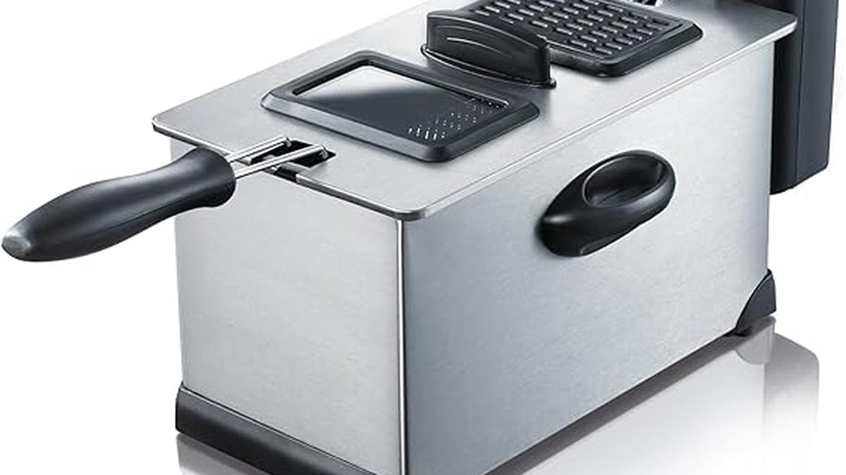 Friggitrice Severin FR2431 Acciaio 2000W Grigio 57x23x24cm