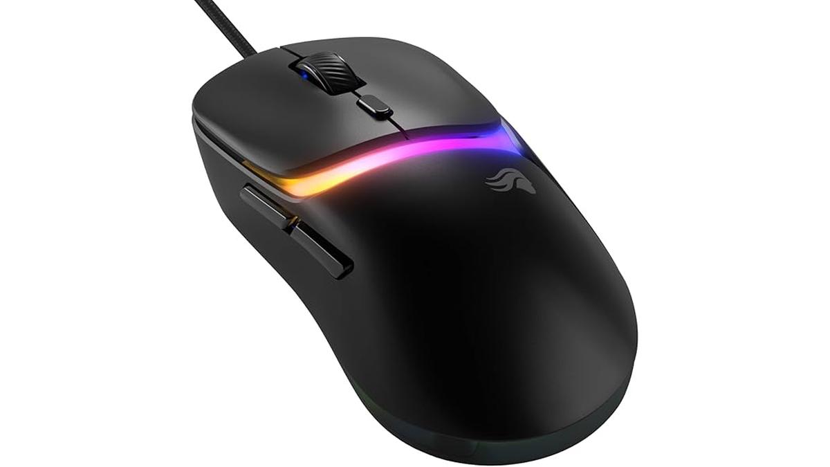GLORIOUS Gaming D3 Mouse Cablato Ultraleggero 57g 130M Click 30K DPI Nero