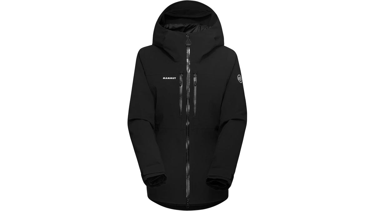Giacca termica Mammut donna nera cappuccio XL