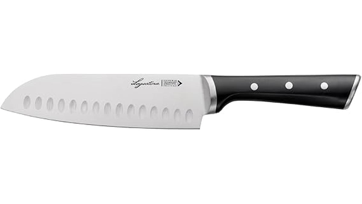 Lagostina Iceforce Coltello Santoku 18cm Inox Raffreddato Taglio Pesce