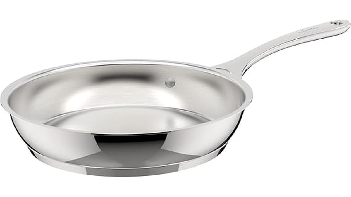 Lagostina Padella Orchestra 20cm Acciaio Inox Manico Lungo Antigraffio