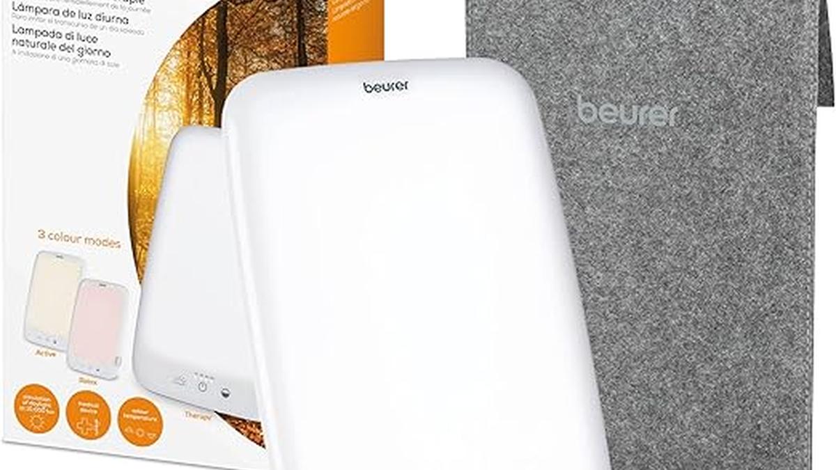 Lampada SAD Beurer TL 35 Luce diurna 10000 Lux Bianco Base rimovibile