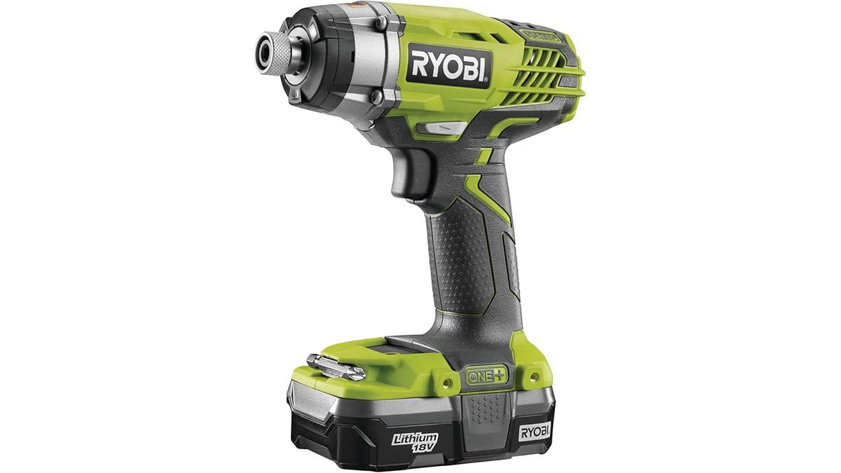 Avvitatore Impulsi Ryobi 18V ONE+ 3 Luci LED 3 Velocità Senza Batteria