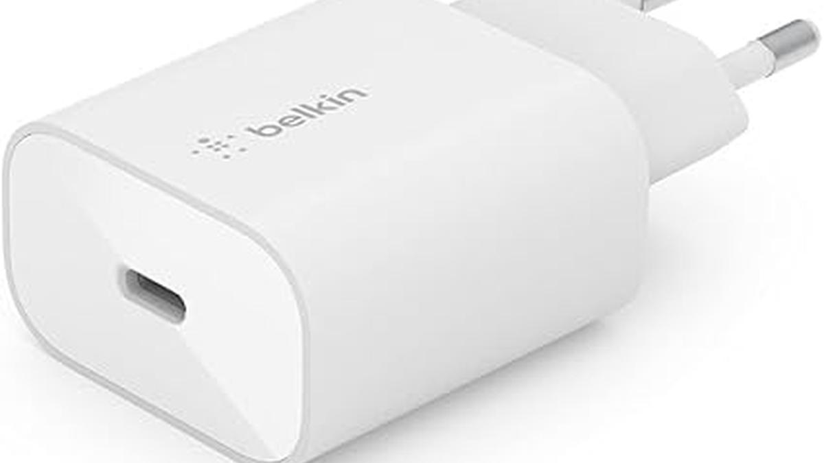 “Belkin BoostCharge 25W Caricabatterie USB-C Rapido per iPhone Samsung iPad e Pixel”