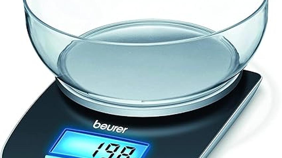 “Beurer KS 25 Bilancia Digitale Cucina 3kg Tara 1g Ciotola 1,2l”