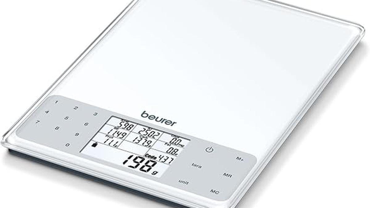 “Bilancia Cucina Elettrica Beurer DS 61 Vetro Bianco”