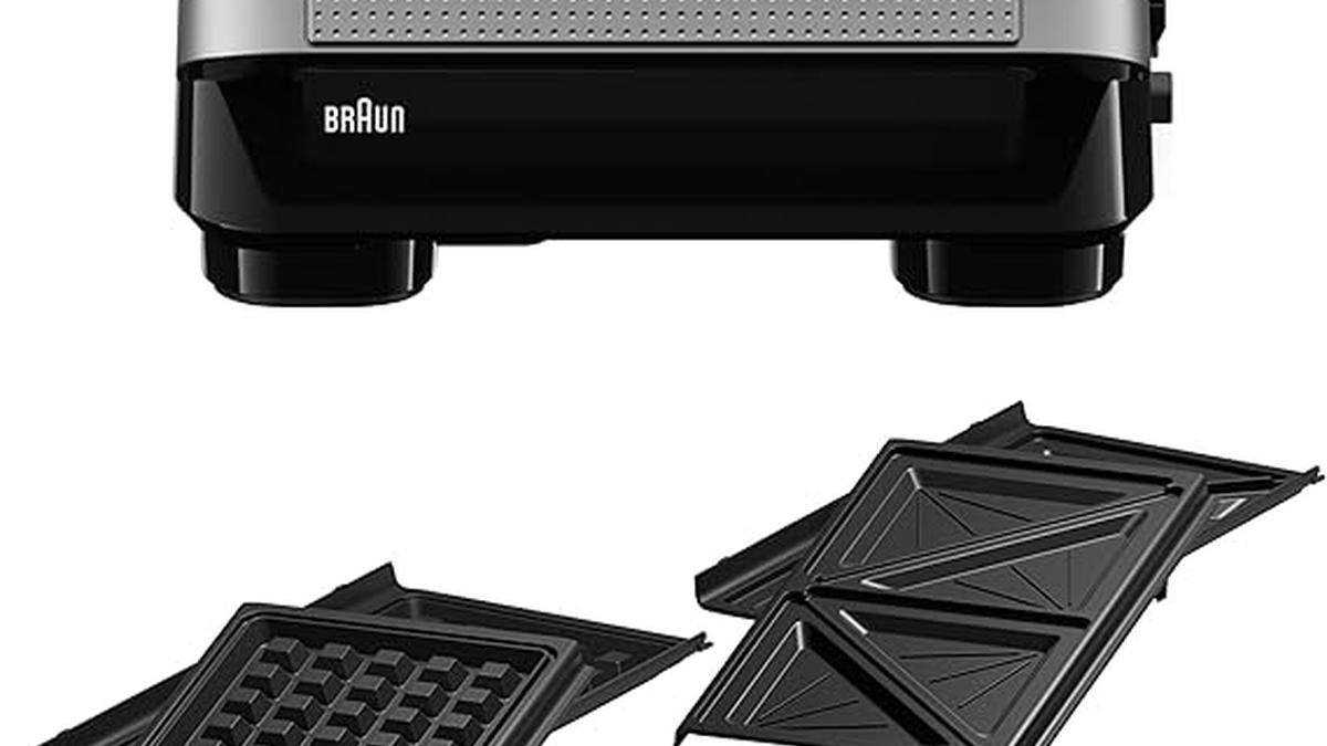 Braun SnackMaker 5 Tostapane Sandwich Waffle M