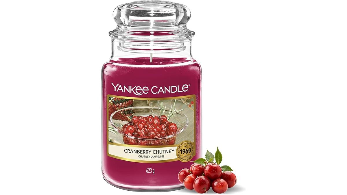 Candela Yankee Arancia Piccante Grande Durata 150 Ore Regalo Ideale Donne