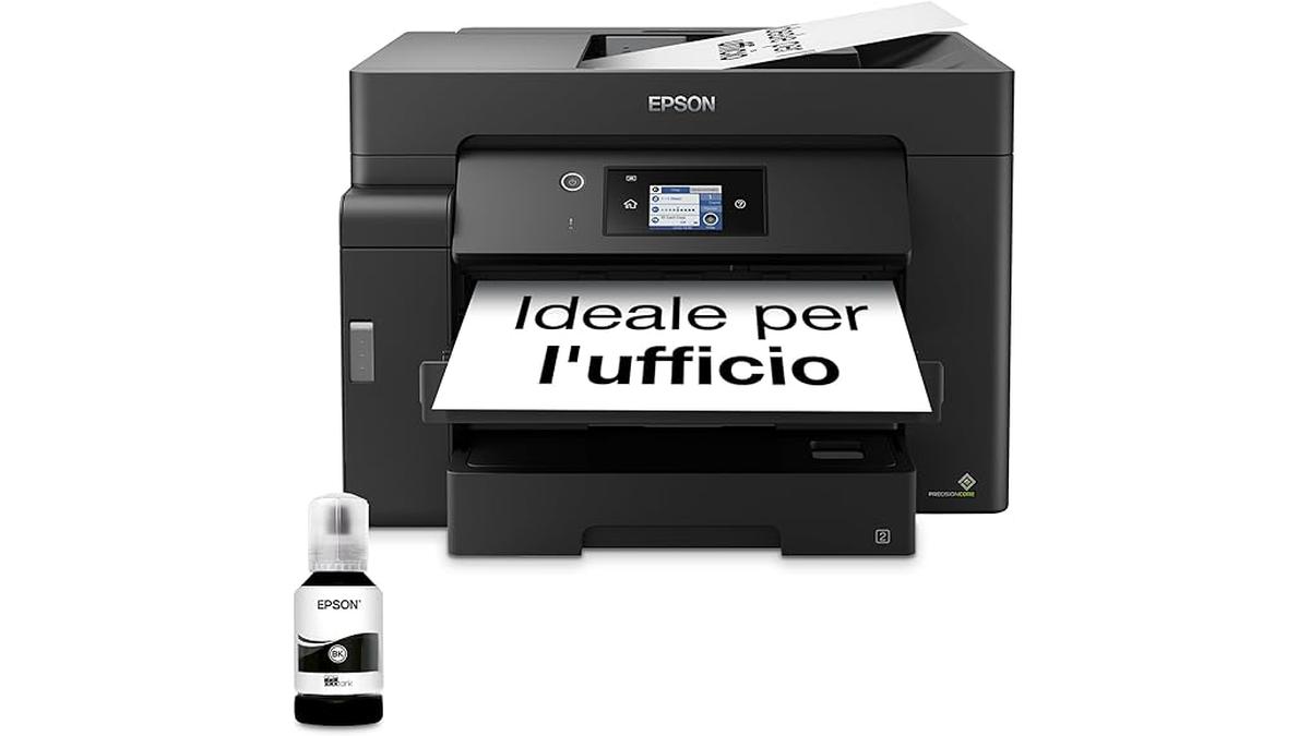 Epson EcoTank ET-M16600 A3+ Stampante Monocromatica 32ppm WiFi Schermo LCD 6,8cm