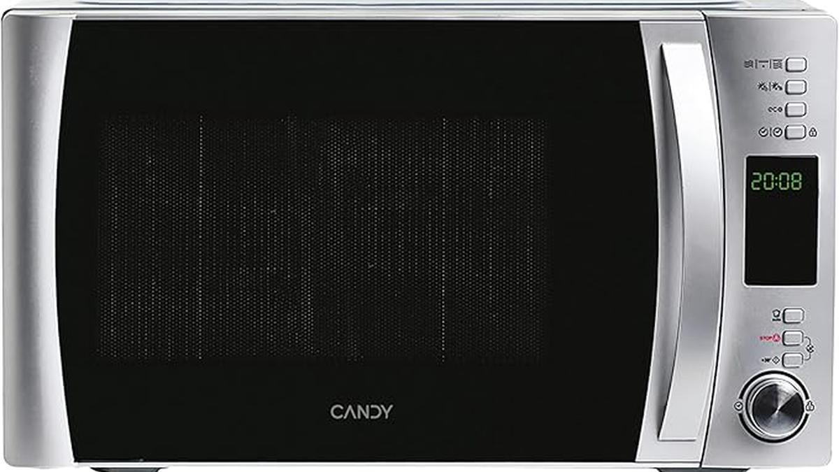 Forno Microonde Grill Candy COOKinAPP 25L 900W 40 Programmi Inox