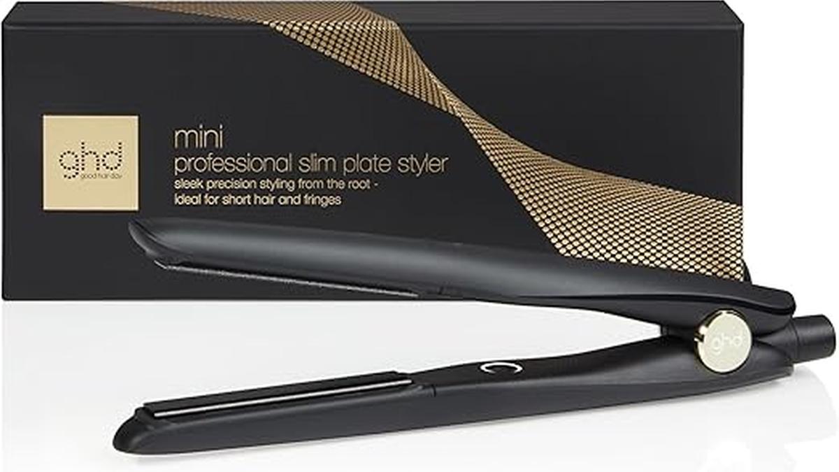 GHD Mini Styler Piastra Capelli Lamelle Sottili Styling Preciso Nero