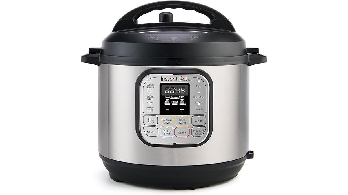 Instant Pot Duo 7-in-1 Pentola a Pressione 5,7L Acciaio Inossidabile