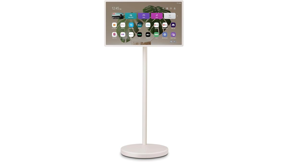 LG StanbyME 2 Monitor Portatile Touchscreen 27” Wi-Fi Batteria Integrata Dolby Vision