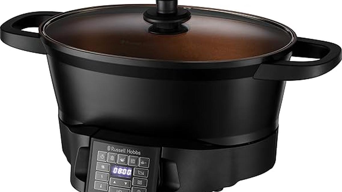 Multicooker Russell Hobbs 6.5L 8 Funzioni Cottura Digitale Lavabile