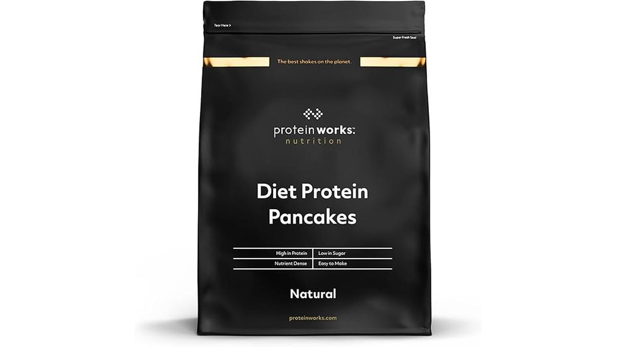 Pancake Proteici Naturali Dietetici 1kg Protein Works