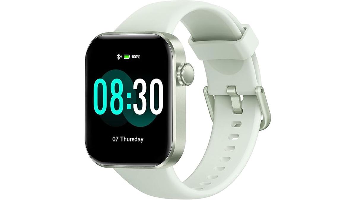 Smartwatch Universale 1.85″ con Chiamate Sport Monitor Cardio Sonno Impermeabile IP68 per Android iOS