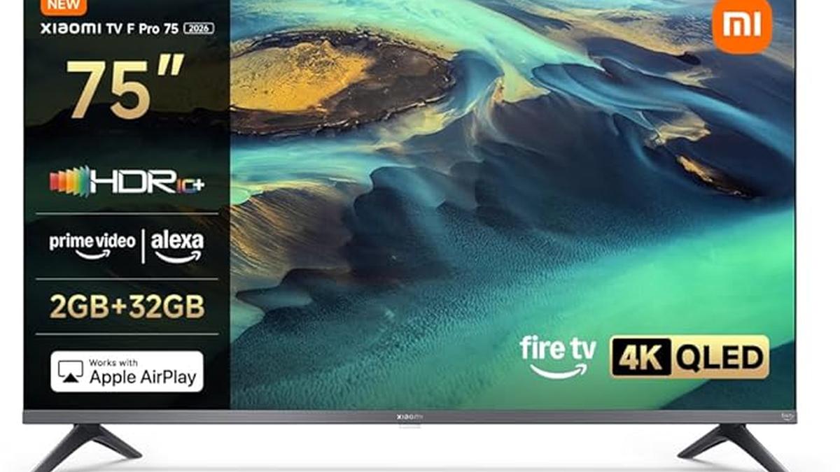Xiaomi TV F Pro 75 pollici 4K UHD QLED Smart TV Fire TV Alexa 120Hz Game Boost