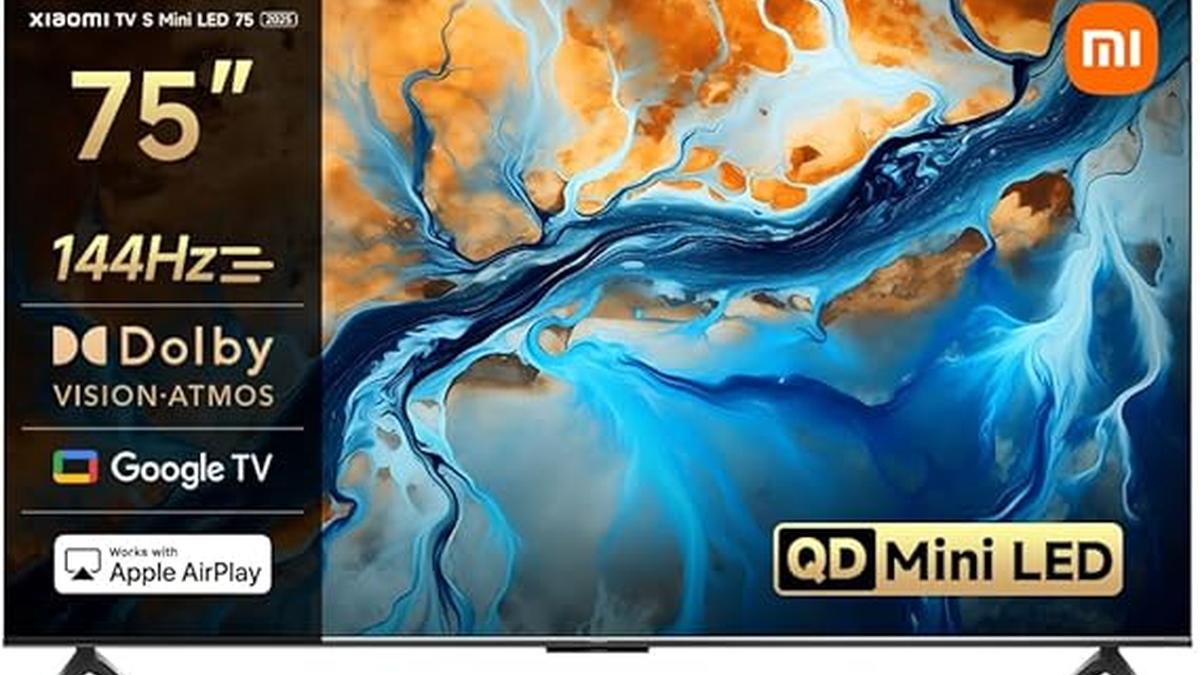 Xiaomi TV S Mini LED 75 Pollici QLED Dolby Vision Atmos 144Hz 1200 Nits