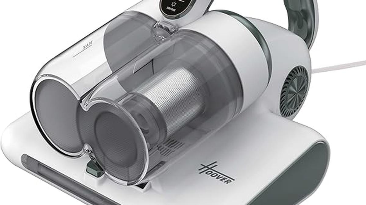 Battimaterasso Hoover HMC5 4 Funzioni UV Aspirazione Asciugatura Antiacari Letti Divani