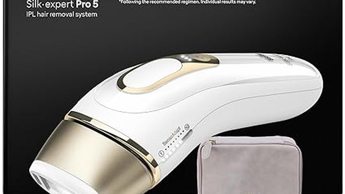 Braun Silk Expert Pro 5 Epilatore Luce Pulsata Riduzione Peli Donna PL5100