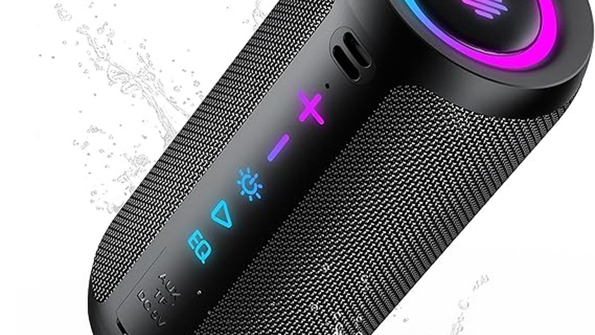 Cassa Bluetooth Potente 25W 5.4 TWS IPX7 24H RGB Trekking Speaker