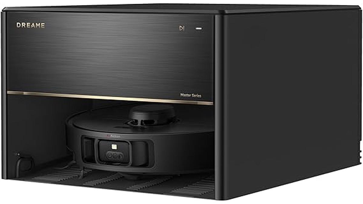 DREAME X40 Robot Aspirapolvere Intelligente 8-in-1 12000Pa Compatto con Navigazione e Compatibilità Alexa/Siri/Google Home
