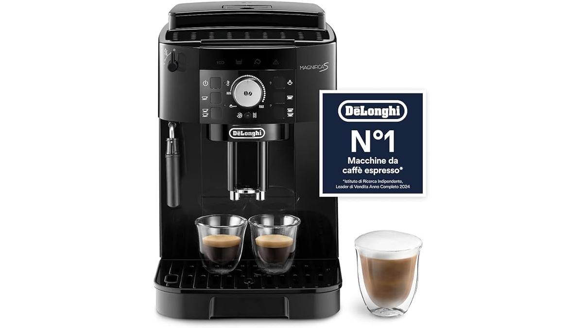 DeLonghi Perfetto Magnifica S ECAM11112B Macchina Caffè Automatica Espresso Cappuccino Chicchi Polvere