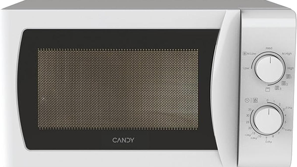 Forno Microonde Candy 20L Grill 700W 5 Potenze Timer Bianco CMG20SMW