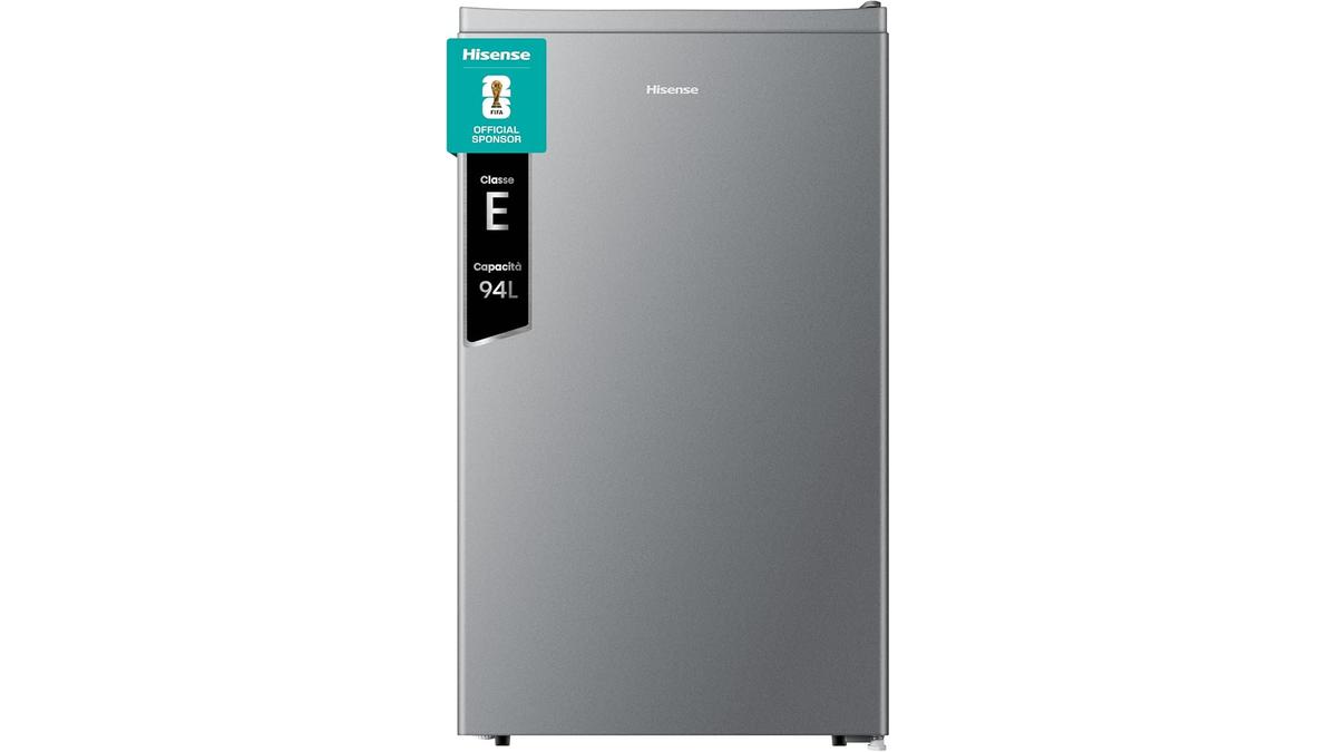 Frigorifero Monoporta Hisense MUR48092SE Silver 94 Litri Classe E Zona Freezer 0 Stelle