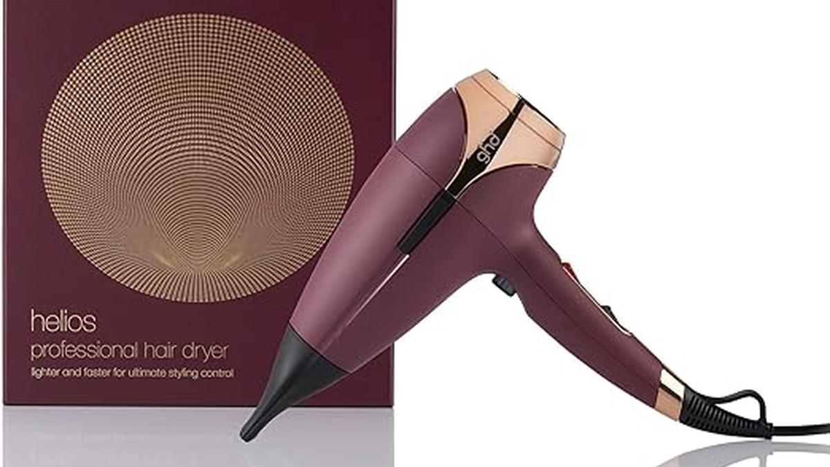 Ghd Helios Asciugacapelli Professionale Ionico Anticrespo Leggero e Silenzioso