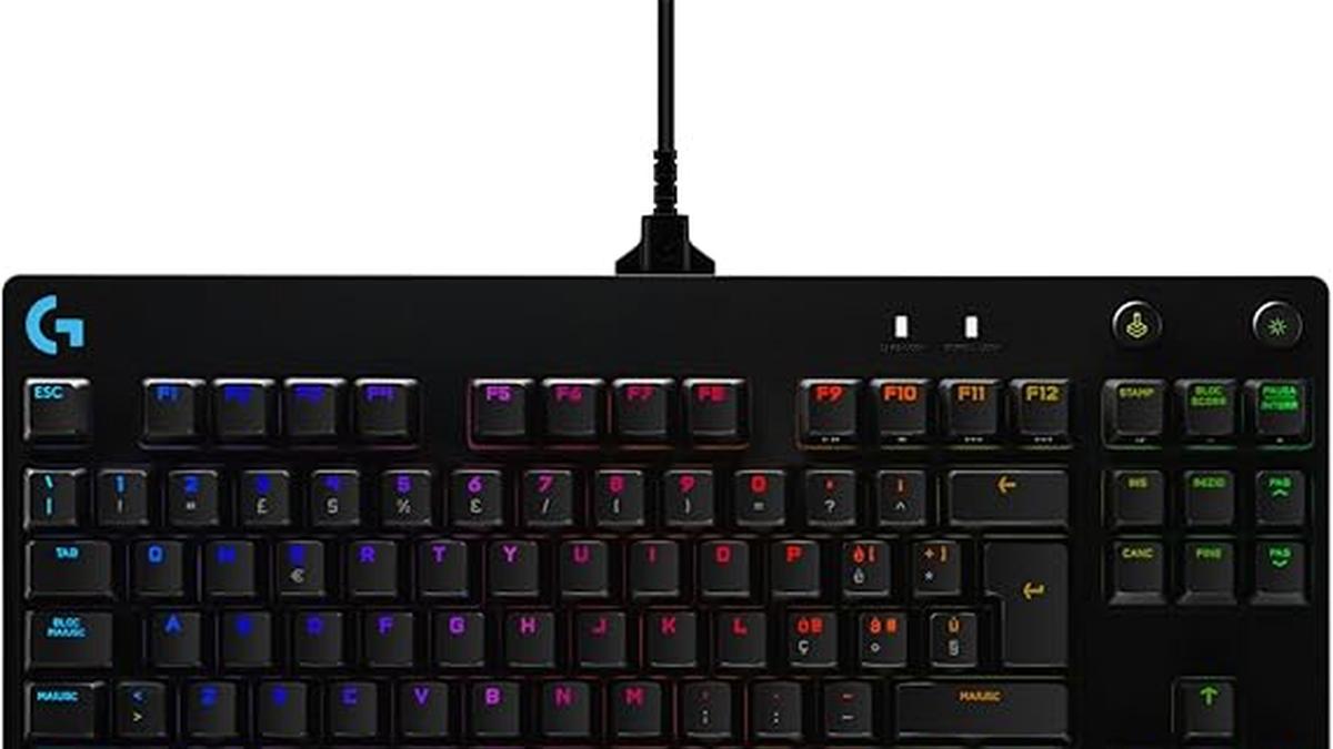 Logitech G PRO Tastiera Gaming Meccanica UltraPortatile RGB ITA QWERTY Nera