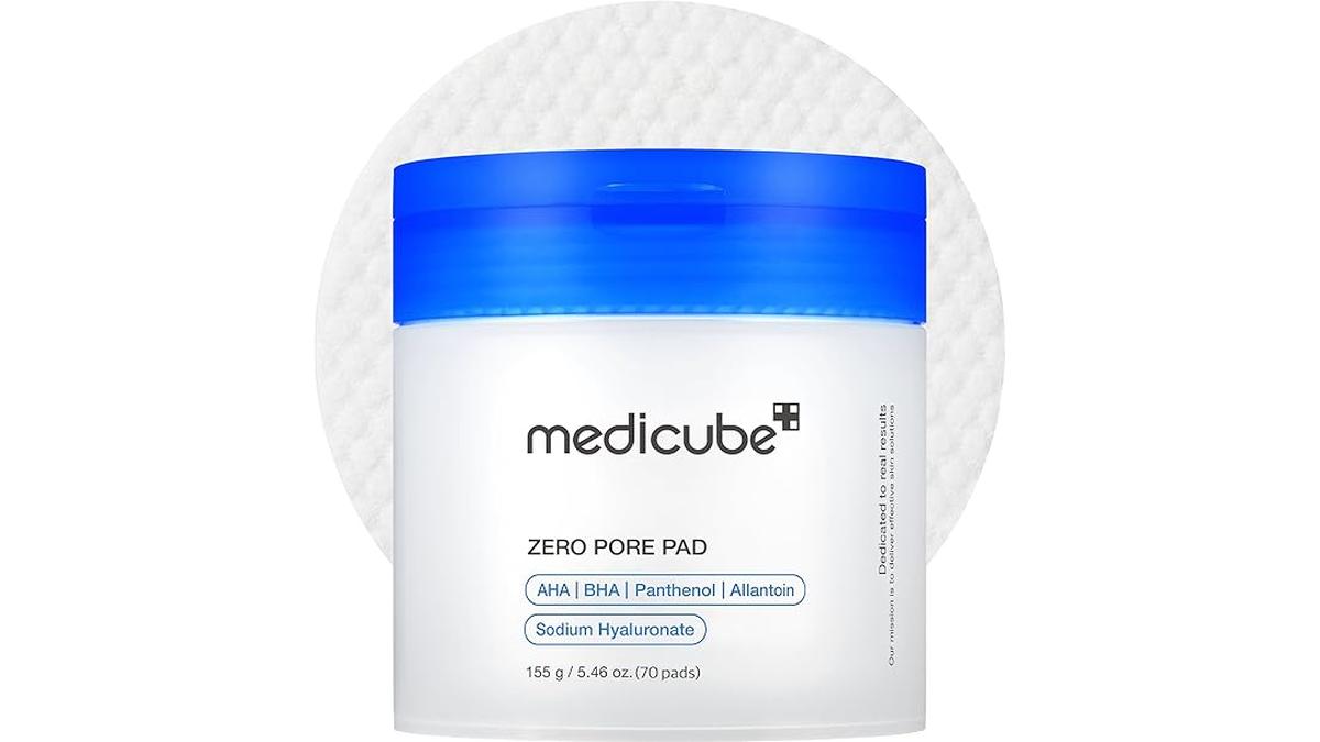 Medicube Zero Pore Pads 2.0 Esfolianti Viso Acido Lattico e Salicilico 70 Unità