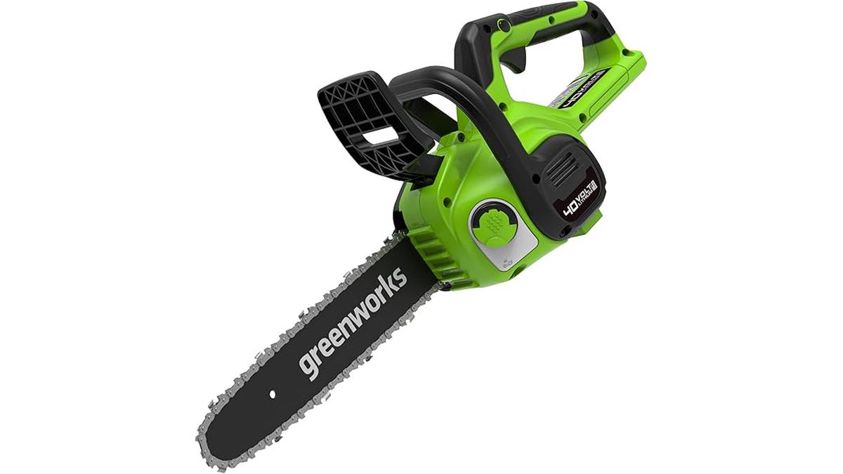 Motosega Batteria Greenworks G40CS30II 12 Pollici 30 cm Leggera Auto-Lubrificante Senza Batteria 40V 3 Anni Garanzia