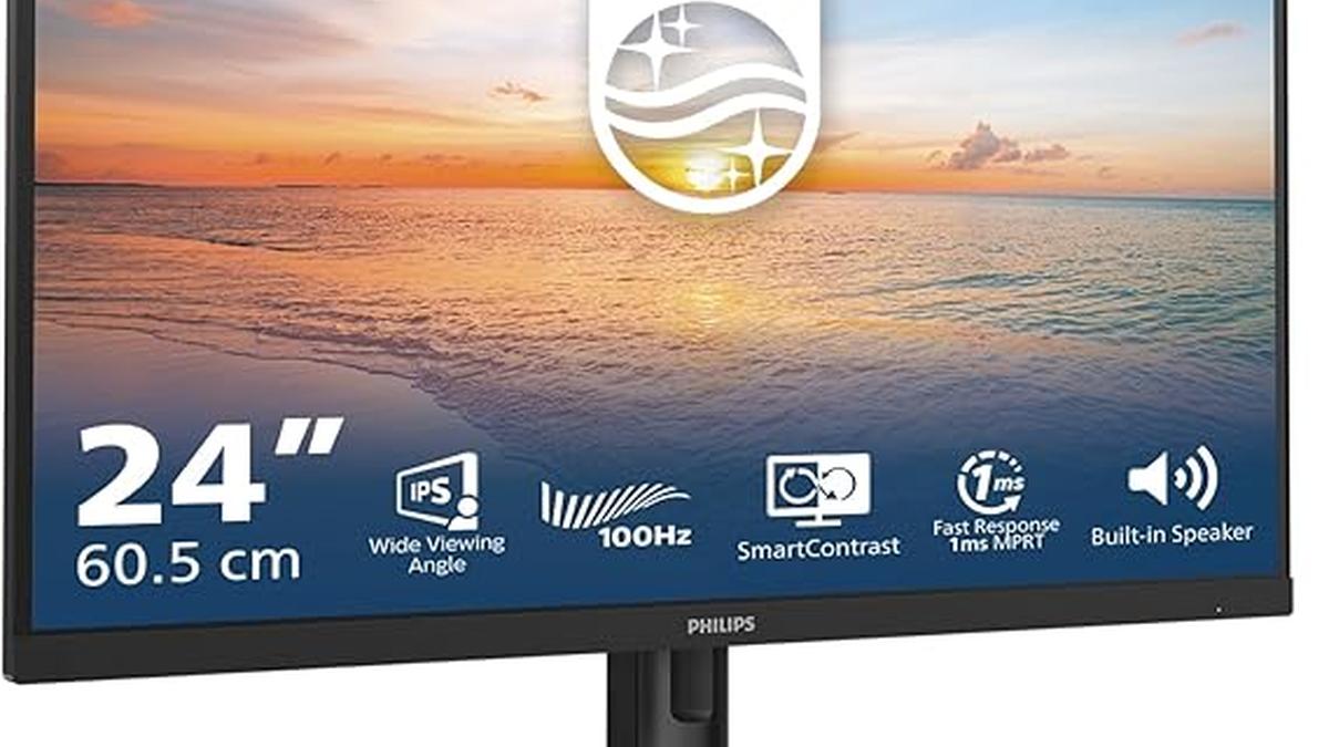 Philips 24E1N1200A Monitor 24″ Full HD 120Hz Adaptive Sync Altoparlanti HDMI DP Nero