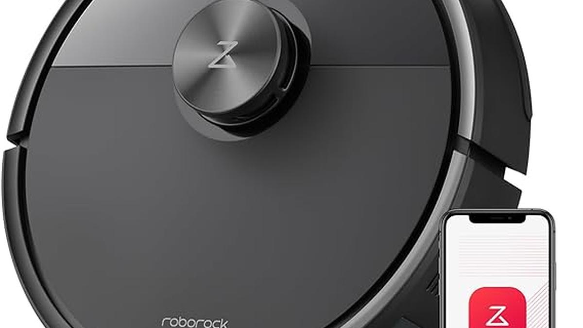 Roborock Q7 M5 Aspirapolvere Lavapavimenti Mappato 10000 Pa Anti-Groviglio Controllo APP Nero