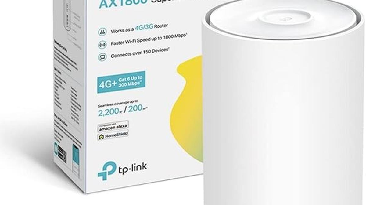 TP-Link Deco X20-4G Router 4G Mesh Wi-Fi 6 AX1800 Dual Band Access Point