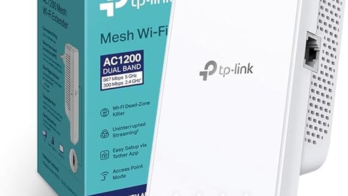 TP-Link RE330 Ripetitore WiFi AC1200 Estensore fino a 120㎡ con Porta Ethernet