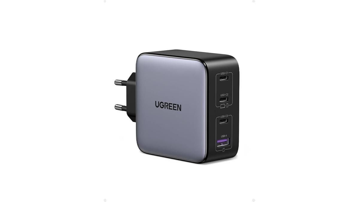 UGREEN Caricatore GaN 100W USB C Multiporta per MacBook iPhone Galaxy S25 Ultra