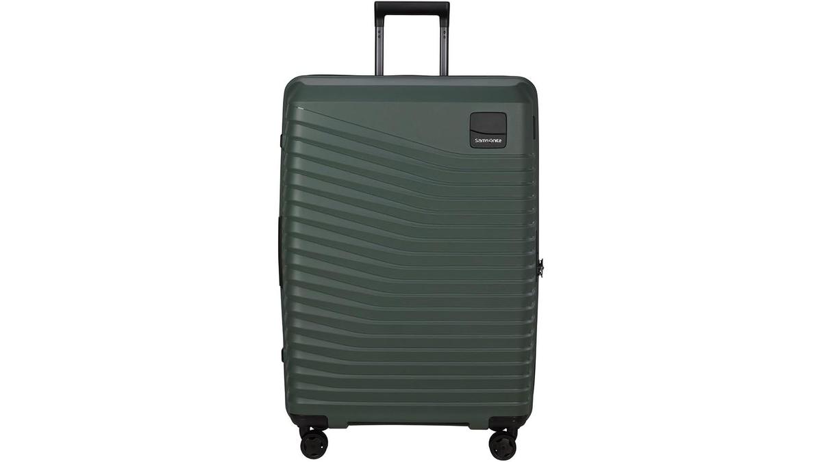 Valigia Samsonite Intuo Spinner L 75 cm espandibile Olive Green