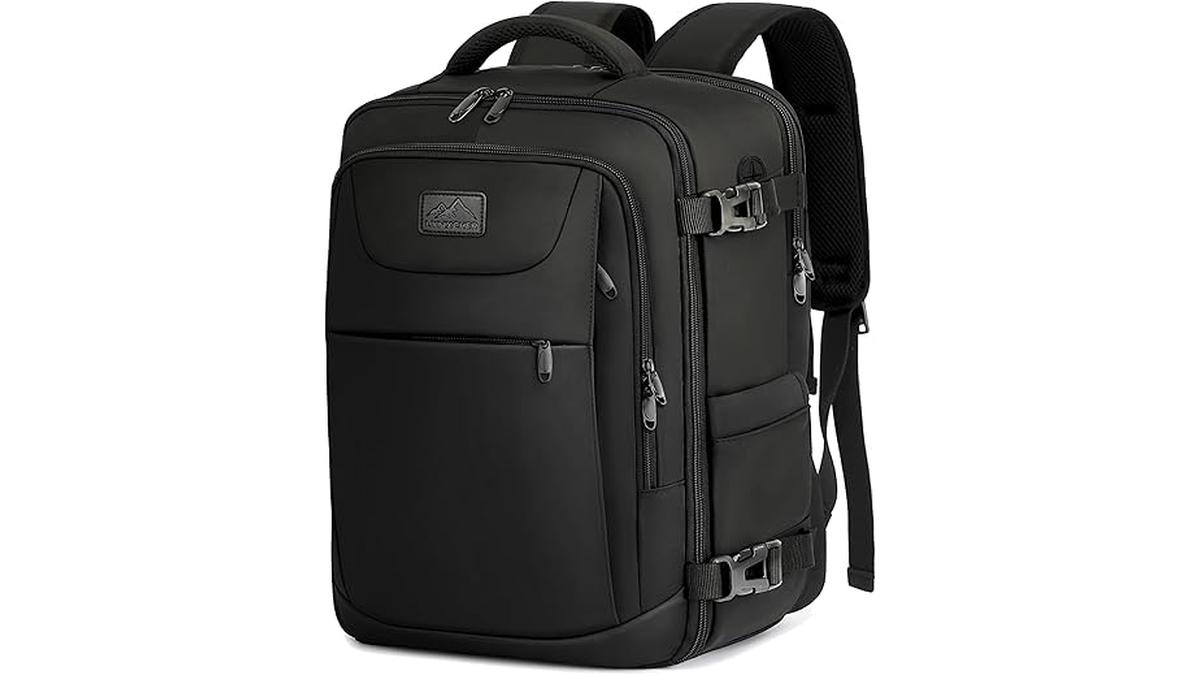 Zaino Ryanair 40x20x25 Bagaglio a Mano da Viaggio 20L Porta PC Nero Uomo Donna