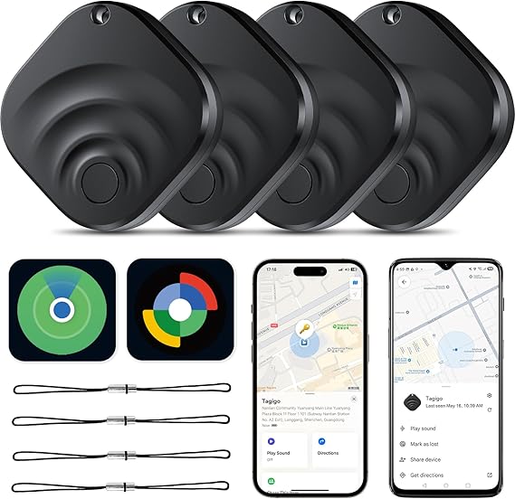 Air Tracker TIMU 4 pezzi Bluetooth Find My e Find Hub