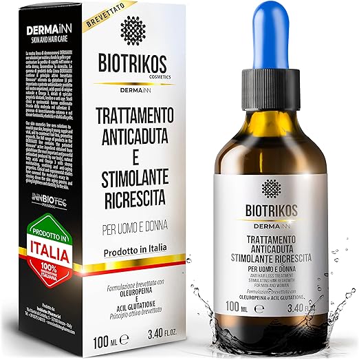 Biotrikos fiale anticaduta capelli e barba uomo e donna