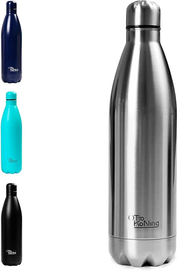 Borraccia termica Otto Koning 1L acciaio inox 18/8