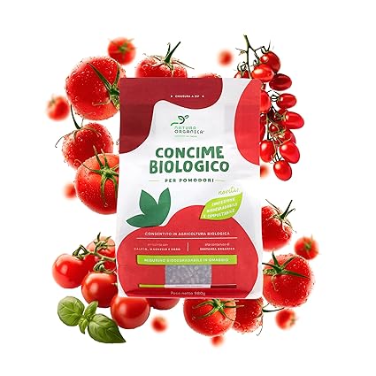 Concime biologico per pomodori NaturaOrganica 980 g